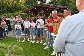 Grillparty 2025-06-2816  Grillparty - Wir waren Gäste, u.a. auch die große Crew, auf der Grillparty se. Ehemaligen Tollität Prinz Tobias I.  und seinem Lebensgefährten Luis in Bottrop. : DVPJ, Holger II, Kinderprinz Phil II., Prinzessin, Mia I., Prinzessin Mia I., HDK, Duisburg, Karneval, Helau, Tollität, Event, Session 2024, Session 2025, Hauptausschuss, Gemeinschaft, Hauptausschuss Karneval Duisburg, Duisburg ist echt